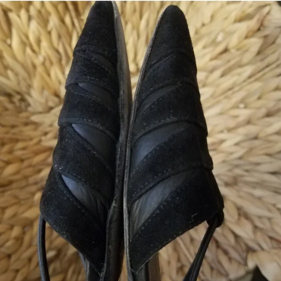 Narciso Rodriguez Suede Flats Size 37.5 - Picture 5 of 10